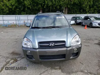 2005 Hyundai Tucson GLS with VIN KM8JN72D75U142775, listed as a Copart auction lot 53075834 with 174,100 mi miles and Salvage Title. Bid and sale history available at carsss.com. Image 5.