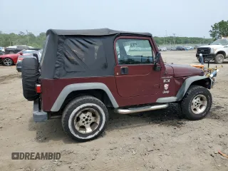 2002 Jeep Wrangler X z VIN 1J4FA39S42P773815, wystawiony jako Copart lot #60016255 z przebiegiem 174 803 mil mil oraz Szkoda całkowita • Salvage title. Historia ofert i sprzedaży dostępna na DreamBid. Obrazek 3.