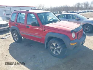 2003 Jeep Liberty Sport with VIN 1J4GL48K73W529461, listed as a IAAI auction lot 41785086 with 193,085 mi miles and . Bid and sale history available at carsss.com. Image 1.