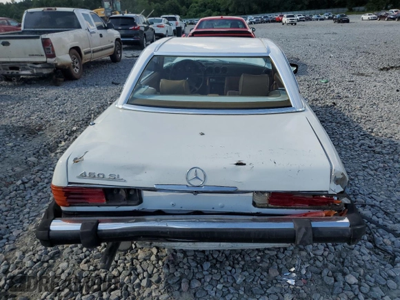 1980 Mercedes-Benz SL with VIN 10704412065197, listed as a Copart auction lot 61442025 with Not provided miles and Clean title. Bid and sale history available at DreamBid. Image 6.