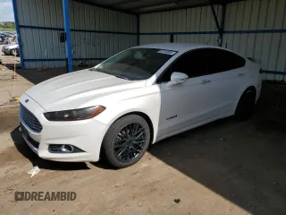 2014 Ford Fusion SE Hybrid with VIN 3FA6P0LU0ER337141, listed as a Copart auction lot 62016065 with 246,573 mi miles and Salvage title. Bid and sale history available at DreamBid. Image 1.