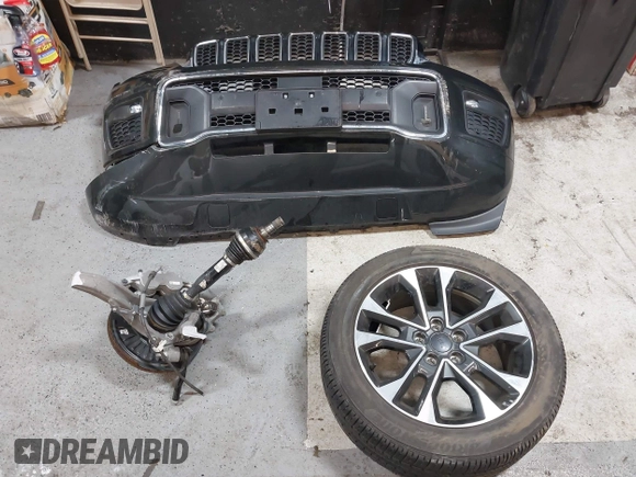 2023 Jeep Grand Cherokee Overland with VIN 1C4RJHDG0P8701157, listed as a IAAI auction lot 42080201 with 24,709 mi miles and . Bid and sale history available at DreamBid. Image 12.