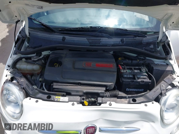 2015 FIAT 500 Sport with VIN 3C3CFFBR9FT657275, listed as a IAAI auction lot 42497569 with 87,011 mi miles and . Bid and sale history available at DreamBid. Image 10.