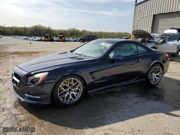 2013 Mercedes-Benz SL-Class SL 550 with VIN WDDJK7DAXDF005693, listed as a Copart auction lot 51495395 with 135,406 mi miles and Salvage Title. Bid and sale history available at carsss.com. Image 1.