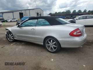 2004 Mercedes-Benz CLK 320 with VIN WDBTK65GX4T017827, listed as a Copart auction lot 71733924 with 139,585 mi miles and Salvage Title. Bid and sale history available at DreamBid. Image 2.