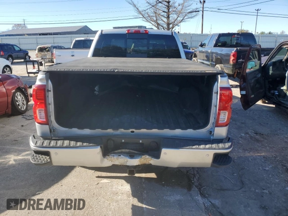 2016 Chevrolet Silverado 1500 LTZ with VIN 1GCVKSEC7GZ263316, listed as a Copart auction lot 80032174 with 93,759 mi miles and Salvage Title. Bid and sale history available at carsss.com. Image 6.