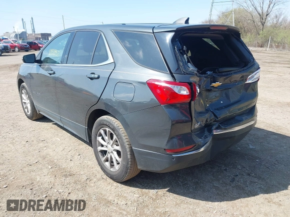 2018 Chevrolet Equinox LT with VIN 2GNAXJEV1J6333009, listed as a IAAI auction lot 41937957 with 56,623 mi miles and . Bid and sale history available at DreamBid. Image 3.