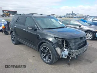 2014 Ford Explorer Sport z VIN 1FM5K8GT9EGB33011, wystawiony jako IAAI lot #42136232 z przebiegiem 197 706 mil mil oraz . Historia ofert i sprzedaży dostępna na DreamBid. Obrazek 1.