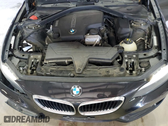 2015 BMW 2 Series 228i xDrive with VIN WBA1G9C51FVX96763, listed as a Copart auction lot 69091454 with 100,816 mi miles and Salvage Title. Bid and sale history available at DreamBid. Image 12.