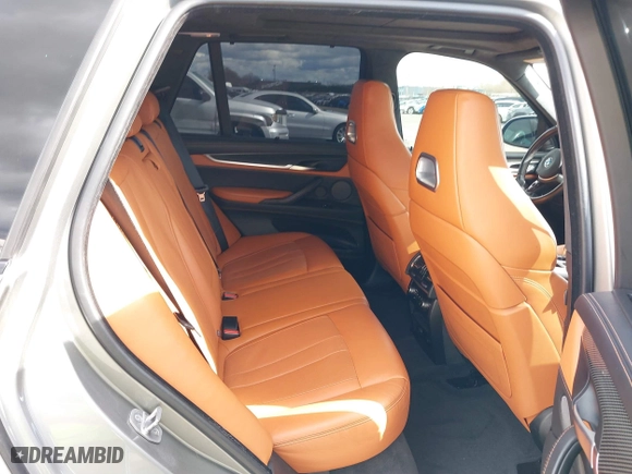 2018 BMW X5 M with VIN 5YMKT6C5XJ0Y83155, listed as a IAAI auction lot 41823075 with 55,897 mi miles. Bid and sale history available at carsss.com. Image 8.