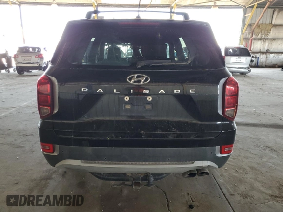 2021 Hyundai Palisade SEL z VIN KM8R24HEXMU181272, wystawiony jako Copart lot #73129624 z przebiegiem 118 541 mil mil oraz Szkoda całkowita • Salvage title. Historia ofert i sprzedaży dostępna na DreamBid. Obrazek 6.