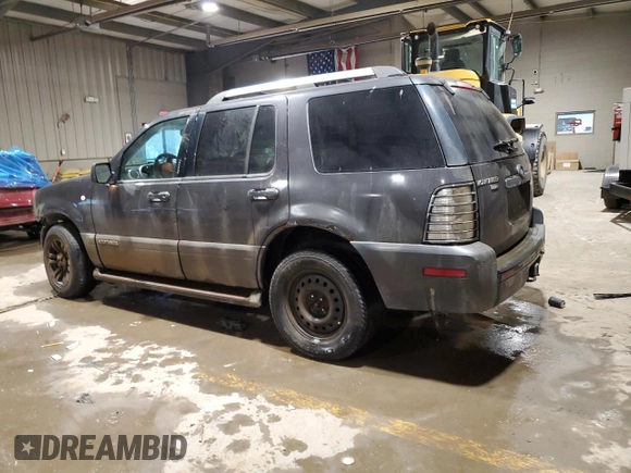 2007 Mercury Mountaineer Premier with VIN 4M2EU48877UJ04039, listed as a Copart auction lot 42136185 with 168,075 mi miles and Salvage Title. Bid and sale history available at carsss.com. Image 2.