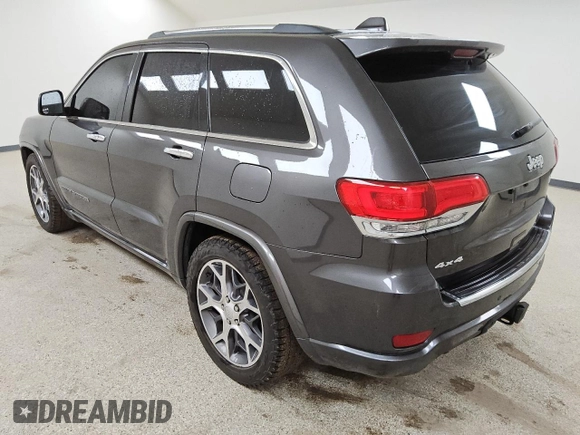 2020 Jeep Grand Cherokee Overland with VIN 1C4RJFCG4LC313622, listed as a Copart auction lot 53329885 with 100,635 mi miles and Clean Title. Bid and sale history available at carsss.com. Image 2.