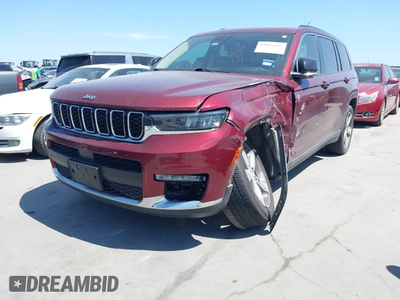 2021 Jeep Grand Cherokee Limited with VIN 1C4RJJBG1M8207699, listed as a IAAI auction lot 42013837 with 105,589 mi miles and . Bid and sale history available at DreamBid. Image 17.