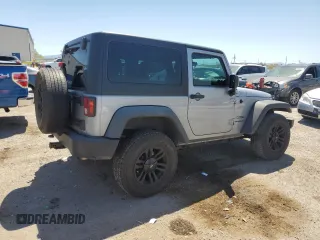 2013 Jeep Wrangler Sport with VIN 1C4AJWAG5DL706031, listed as a Copart auction lot 54594465 with 103,718 mi miles and Salvage Title. Bid and sale history available at carsss.com. Image 3.