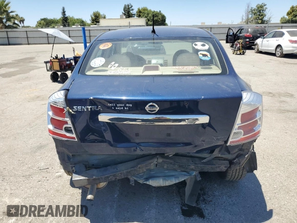 2010 Nissan Sentra S with VIN 3N1AB6AP3AL626615, listed as a Copart auction lot 63613505 with 136,252 mi miles and Salvage title. Bid and sale history available at DreamBid. Image 6.