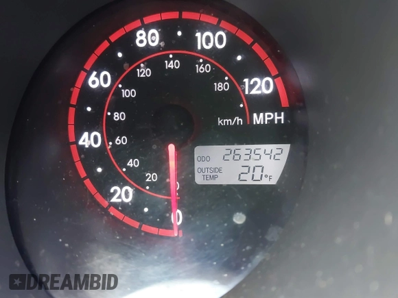 2007 Pontiac Vibe with VIN 5Y2SL65837Z407785, listed as a IAAI auction lot 41556717 with 263,542 mi miles. Bid and sale history available at carsss.com. Image 7.