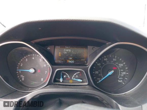 2017 Ford Focus Titanium with VIN 1FADP3N26HL309903, listed as a IAAI auction lot 41642306 with 107,762 mi miles and . Bid and sale history available at carsss.com. Image 7.