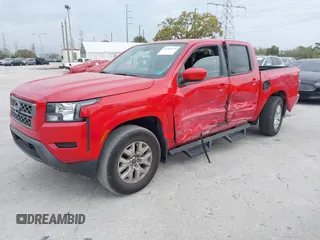 2022 Nissan Frontier SV with VIN 1N6ED1EJ7NN644412, listed as a IAAI auction lot 41730154 with 18,500 mi miles and . Bid and sale history available at DreamBid. Image 2.