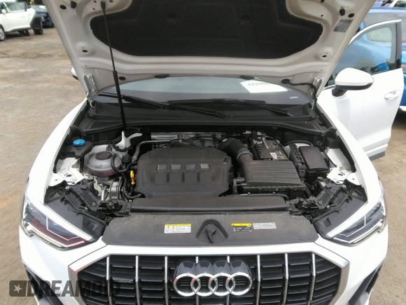 2022 Audi Q3 S line Premium Plus with VIN WA1EECF31N1045258, listed as a IAAI auction lot 42299558 with 19,332 mi miles and . Bid and sale history available at DreamBid. Image 10.