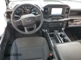 2023 Ford F-150 XL with VIN 1FTEW1CP4PKE60313, listed as a Copart auction lot 57642695 with 47,993 mi miles and Salvage title. Bid and sale history available at DreamBid. Image 8.