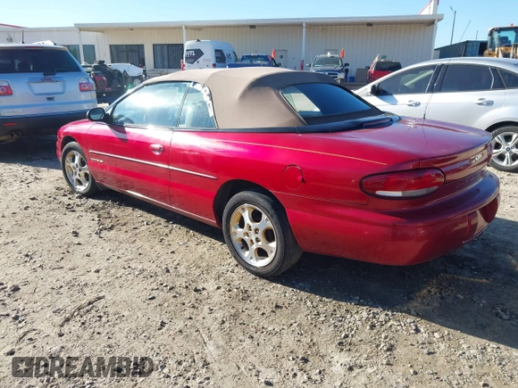 1999 Chrysler Sebring JXi z VIN 3C3EL55H8XT610514, wystawiony jako IAAI lot #41659405 z przebiegiem 122 295 mil mil oraz . Historia ofert i sprzedaży dostępna na DreamBid. Obrazek 3.