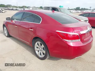 2013 Buick LaCrosse Leather with VIN 1G4GC5G3XDF330620, listed as a IAAI auction lot 42068945 with 222,094 mi miles. Bid and sale history available at carsss.com. Image 3.