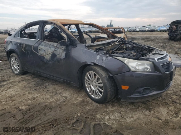 2014 Chevrolet Cruze ECO with VIN 1G1PJ5SB4E7401047, listed as a Copart auction lot 86571044 with 0 mi miles and Non Repairable. Bid and sale history available at carsss.com. Image 4.