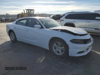 2020 Dodge Charger SXT with VIN 2C3CDXBG2LH237226, listed as a Copart auction lot 79824874 with 96,390 mi miles and Salvage Title. Bid and sale history available at carsss.com. Image 4.