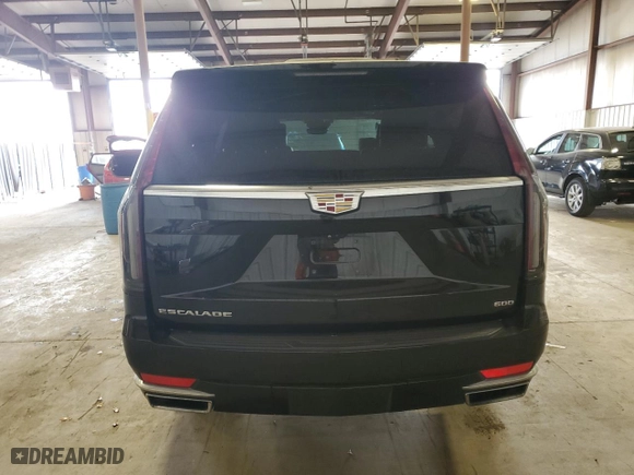 2022 Cadillac Escalade Premium Luxury Platinum with VIN 1GYS4DKLXNR273696, listed as a Copart auction lot 78257254 with 25,274 mi miles and Salvage Title. Bid and sale history available at carsss.com. Image 6.