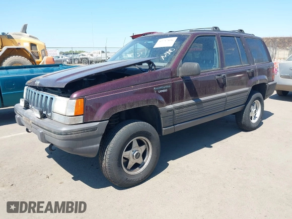 1994 Jeep Grand Cherokee Laredo with VIN 1J4GZ58Y8RC350719, listed as a IAAI auction lot 42757896 with 262,544 mi miles and . Bid and sale history available at DreamBid. Image 2.