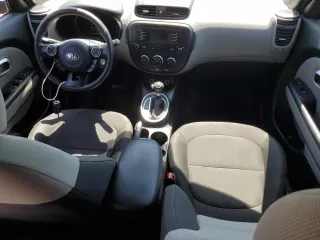 2014 Kia Soul with VIN KNDJN2A21E7718592, listed as a Copart auction lot 52568335 with 57,177 mi miles and Salvage Title. Bid and sale history available at carsss.com. Image 8.