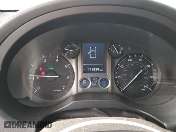 2014 Lexus GX 460 Luxury with VIN JTJJM7FX4E5066838, listed as a Copart auction lot 47304235 with 171,839 mi miles and Salvage title. Bid and sale history available at DreamBid. Image 9.