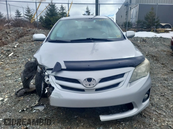 2011 Toyota Corolla L with VIN 2T1BU4EE0BC609090, listed as a Copart auction lot 52022585 with Not Provided miles and Salvage Title. Bid and sale history available at carsss.com. Image 5.