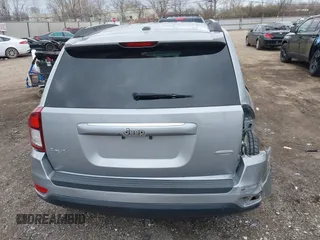 2017 Jeep Compass High Altitude with VIN 1C4NJDEB1HD204718, listed as a IAAI auction lot 41830922 with 101,164 mi miles and . Bid and sale history available at carsss.com. Image 16.
