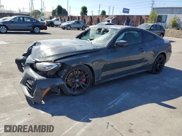 2021 BMW 4 Series M440i xDrive with VIN WBA13AR0XMCF70919, listed as a Copart auction lot 67749524 with Not Provided miles and Non Repairable. Bid and sale history available at DreamBid. Image 1.