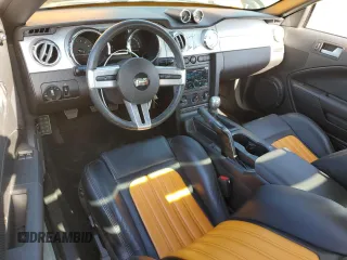 2007 Ford Mustang GT Deluxe with VIN 1ZVFT82H375264889, listed as a Copart auction lot 61177985 with 10,555 mi miles and Salvage title. Bid and sale history available at DreamBid. Image 8.