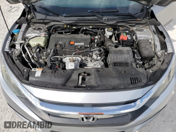 2016 Honda Civic EX with VIN 19XFC2F74GE059765, listed as a Copart auction lot 45555735 with 48,643 mi miles and Salvage Title. Bid and sale history available at DreamBid. Image 11.