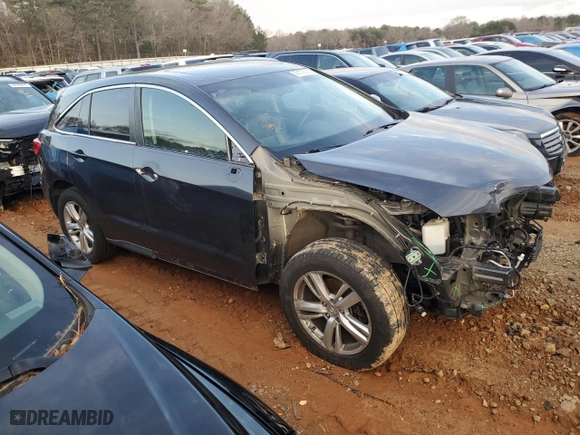2014 Acura RDX with VIN 5J8TB3H33EL016269, listed as a Copart auction lot 42170635 with 120,971 mi miles and Salvage Title. Bid and sale history available at carsss.com. Image 4.
