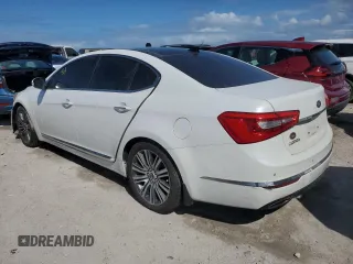 2014 Kia Cadenza Premium with VIN KNALN4D72E5167044, listed as a Copart auction lot 76995534 with 0 mi miles and Non Repairable. Bid and sale history available at carsss.com. Image 2.