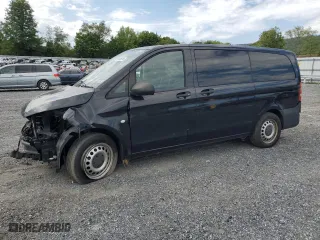 2018 Mercedes-Benz Metris Passenger Van with VIN WD4PG2EEXJ3500442, listed as a Copart auction lot 69496814 with 55,673 mi miles and Salvage Title. Bid and sale history available at carsss.com. Image 1.