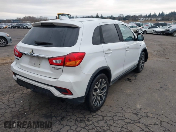 2018 Mitsubishi Outlander Sport ES 2.0 with VIN JA4AP3AU0JU002516, listed as a IAAI auction lot 41425391 with 104,574 mi miles. Bid and sale history available at carsss.com. Image 4.