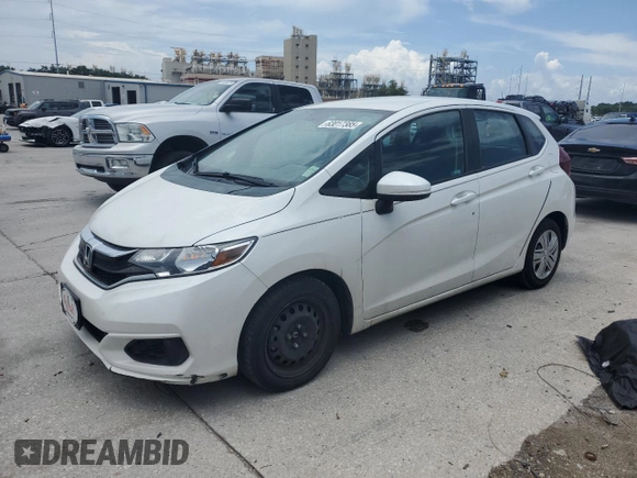 2019 Honda Fit LX z VIN 3HGGK5H45KM729206, wystawiony jako Copart lot #63017385 z przebiegiem 47 354 mil mil oraz Szkoda całkowita • Salvage title. Historia ofert i sprzedaży dostępna na DreamBid. Obrazek 1.