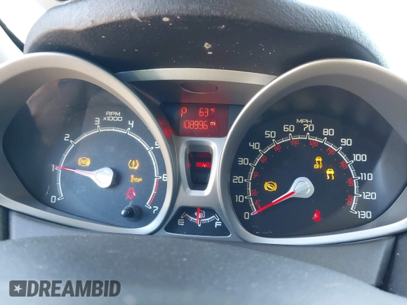 2012 Ford Fiesta SE with VIN 3FADP4BJ1CM115692, listed as a IAAI auction lot 42206208 with 108,996 mi miles and . Bid and sale history available at DreamBid. Image 7.