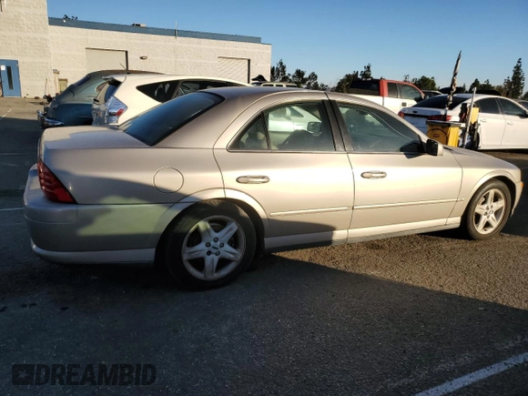 2000 Lincoln LS with VIN 1LNHM86S2YY817946, listed as a Copart auction lot 85547134 with 169,978 mi miles and Clean Title. Bid and sale history available at DreamBid. Image 3.