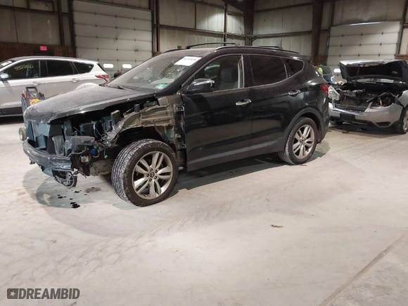 2014 Hyundai Santa Fe Sport with VIN 5XYZWDLA7EG191290, listed as a IAAI auction lot 41315030 with 109,287 mi miles. Bid and sale history available at carsss.com. Image 2.
