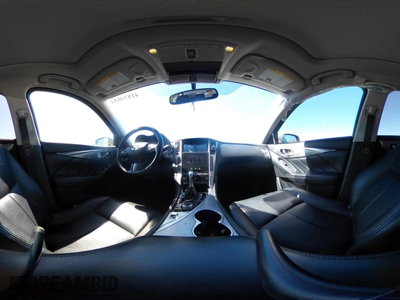 2014 Infiniti Q50 Sport with VIN JN1BV7AP7EM679296, listed as a IAAI auction lot 41834654 with 126,337 mi miles and . Bid and sale history available at DreamBid. Image 20.