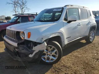 2015 Jeep Renegade Latitude with VIN ZACCJABT2FPB95321, listed as a Copart auction lot 47185875 with 117,714 mi miles and Salvage Title. Bid and sale history available at carsss.com. Image 1.
