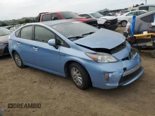 2013 Toyota Prius with VIN JTDKN3DP8D3042195, listed as a Copart auction lot 53387875 with 119,606 mi miles and Salvage Title. Bid and sale history available at DreamBid. Image 4.