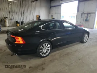 2017 Volvo S90 Momentum with VIN YV1A22MK4H1003683, listed as a Copart auction lot 52004935 with 91,572 mi miles and Salvage Title. Bid and sale history available at carsss.com. Image 3.